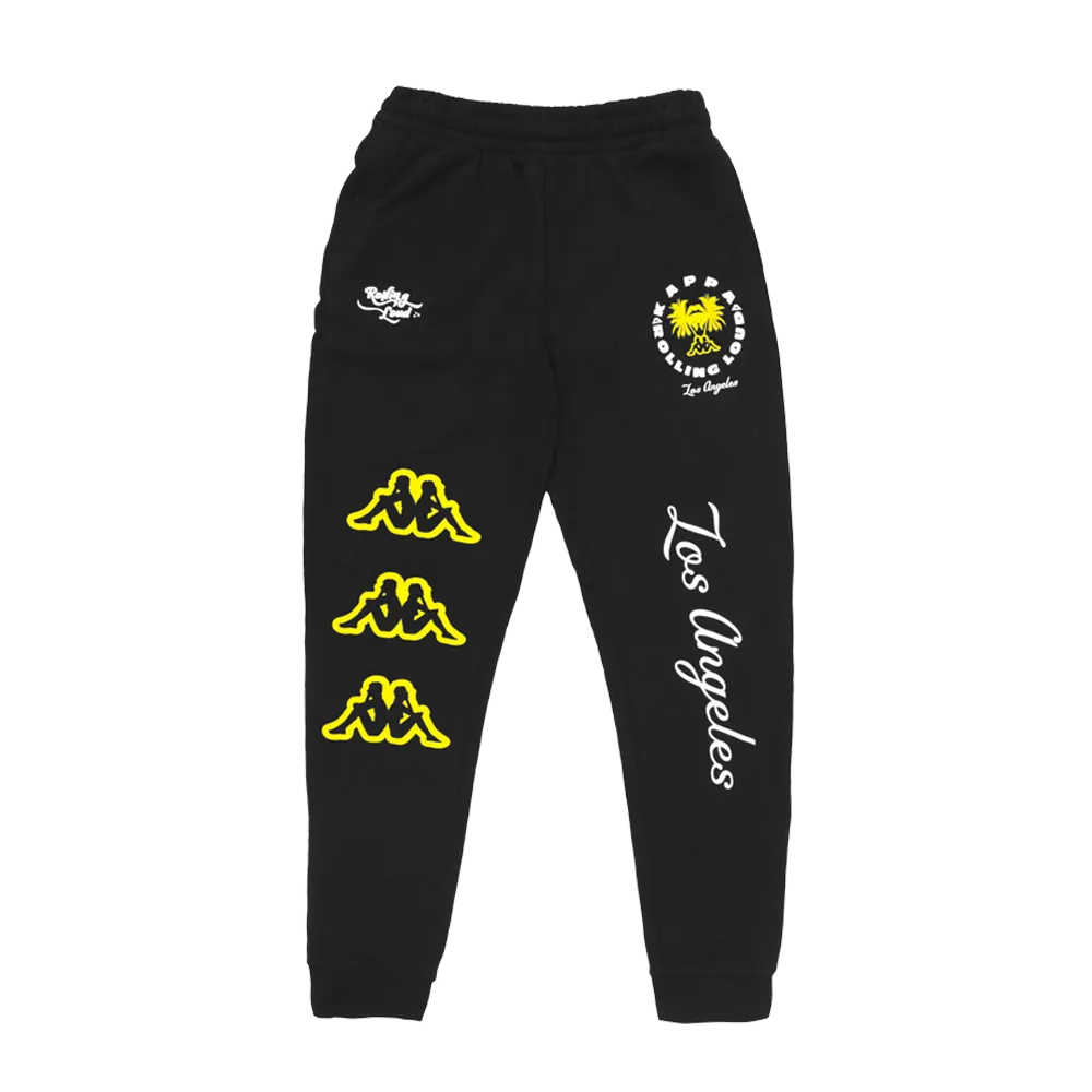RL X Kappa Sweatpants LA 21 Black
